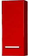 Szafki łazienkowe - Szafka łazienkowa wisząca czerwona 30x72cm FOKUS - miniaturka - grafika 1