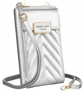 Damski portfel z paskiem etui na telefon Cavaldi - Torebki damskie - miniaturka - grafika 1