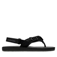 Sandały męskie - Sandały Quiksilver Carver AQYL101376 Czarny - miniaturka - grafika 1