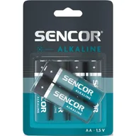 Baterie i akcesoria - Bateria alkaliczna, AA (LR6), AA, 1.5V, Sencor, blistr, 6-pack - miniaturka - grafika 1