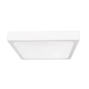 Plafon LED Kwadrat V-TAC 18W IP44 23x23cm Biały VT-8618 ciepła - Lampy sufitowe - miniaturka - grafika 1