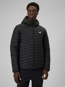 Kurtki męskie - 4F Kurtka z wypełnieniem syntetycznym męska - czarna XXL - miniaturka - grafika 1