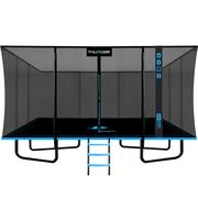 Trampoliny - Trampolina ogrodowa do skakania THUNDER OUTSIDE PHENOM 11FT*16FT BLUE - miniaturka - grafika 1