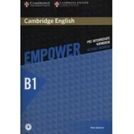 Książki do nauki języka angielskiego - Cambridge University Press Empower Pre-Intermediate Workbook without answers B1 - Anderson Peter - miniaturka - grafika 1