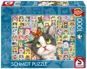Puzzle - Puzzle, Kocia mimika, 1000 el. - miniaturka - grafika 1