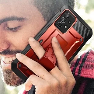 Etui Pancerne 360 Supcase Beetle Pro do Samsung Galaxy A72 Czerwony - Etui i futerały do telefonów - miniaturka - grafika 10