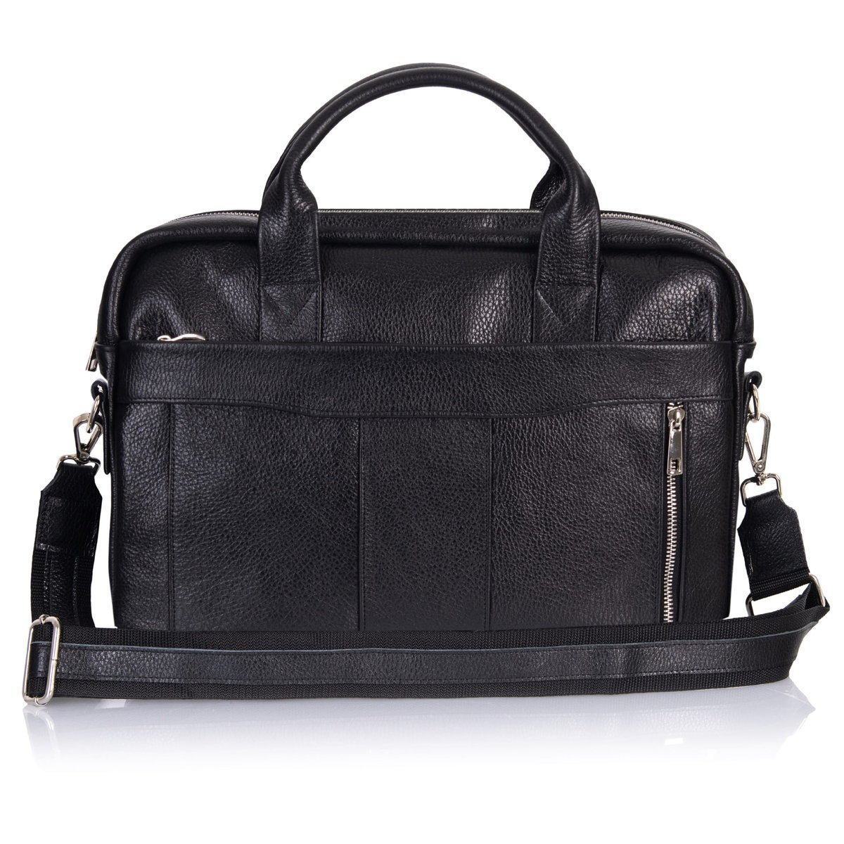 Torba męska skórzana Tizano TM02 czarna