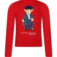 Bluzy dla dziewczynek - POLO RALPH LAUREN Bluzka Regular Fit - miniaturka - grafika 1