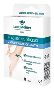 LANGSTEINER Plastry na odciski z kwasem salicylowym x 8 szt - Problemy skórne - miniaturka - grafika 1