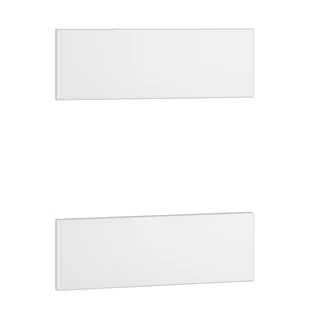 Blenda do korpusu nadstawki szafy 44.4 cm biała 2 szt. - Meble modułowe i akcesoria - miniaturka - grafika 1