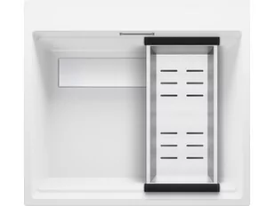 Primagran.pl Zlewozmywak kuchenny granitowy jednokomorowy bez ociekacza i dużą komorą MAX Sewilla 60 Line Level MS6KW-X0#Z+ACOL02-KI$G - Zlewozmywaki - miniaturka - grafika 1