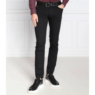 BOSS Jeansy BOSS X LOONEY TUNES Delaware | Slim Fit | z dodatkiem kaszmiru - Spodnie męskie - miniaturka - grafika 1