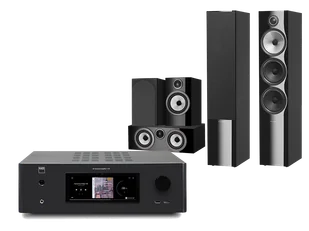 Kino domowe NAD T 778 (czarny) + 703 S3 + 706 S3 + HTM72 S3 (czarny) - Kino domowe - miniaturka - grafika 1