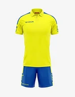 Zestawy męskiej odzieży sportowej - Givova, kit Play. wielokolorowa żółty/jasnoniebieski M - miniaturka - grafika 1