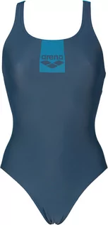 Stroje kąpielowe - Arena Basics Pro Back One Piece Swimsuit Women, niebieski EU 40 2021 Stroje kąpielowe 002266508-508-40 - grafika 1