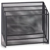 Inne meble do salonu - Zeller Gazetnik stalowy na czasopisma pojemnik na gazety kosz na gazety stojak na czasopisma pojemnik na pisma organizer na prasę B07FCP93VN - miniaturka - grafika 1