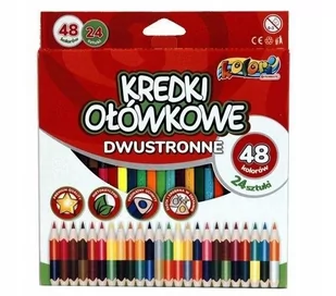 Penmate Kredki Premium Kolori dwustronne 48 kolor. - Artykuły biurowe - miniaturka - grafika 1