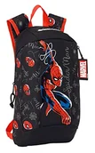 Plecaki - Safta SPIDERMAN Hero Mini Plecak do codziennego użytku, idealny dla dzieci w różnym wieku, wygodny i wszechstronny, jakość i wytrzymałość, 22x10x39 cm, Kolor Czarny, czarny, Estándar, Casual - miniaturka - grafika 1