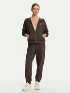 Dresy damskie - EA7 Emporio Armani Dres 7W000420 AF12473 U6063 Brązowy Relaxed Fit - miniaturka - grafika 1