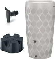 Zbiorniki na deszczówkę - Form-Plastic Zbiornik na deszczówkę Flow 240l + kranik, podstawa - miniaturka - grafika 1