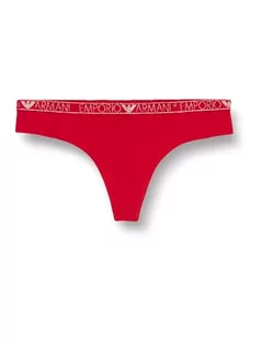 Emporio Armani Damskie majtki typu stringi (2 sztuki), rubinowy (Ruby Red), M - Majtki damskie - miniaturka - grafika 1