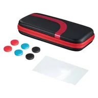 Akcesoria do Nintendo - HAMA Etui HAMA 3w1 do Nintendo Switch Czarno-czerwony - miniaturka - grafika 1
