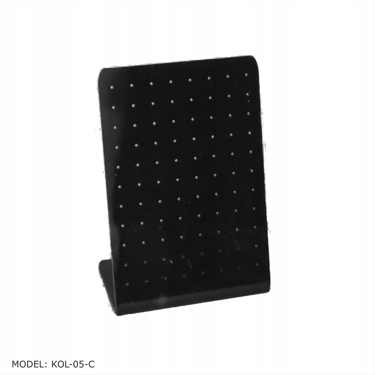 Stojak na kolczyki ekspozytor z plexi na biżuterię