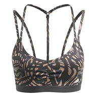 Biustonosze - adidas Yoga Essentials Średnie wsparcie sportowe stanik, Black, XXS - miniaturka - grafika 1