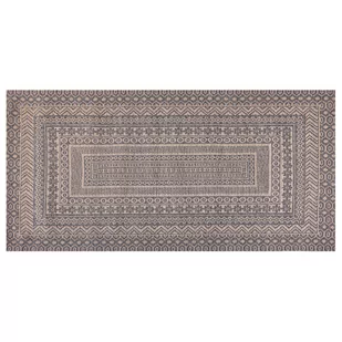Dywan 80x150 cm beżowo-szary BAGLAR - Dywany - miniaturka - grafika 1