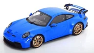 Samochody i pojazdy dla dzieci - Minichamps Porsche 911 (992) Gt3 2021 Shark Bl 1:18 143069016 - miniaturka - grafika 1