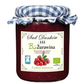 Bakalie - SAD DANKÓW (dżemy, przetwory owocowe) Żurawina z cukrem trzcinowym bio 260 g - sad danków BP-5907736737611 - miniaturka - grafika 1