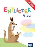Edukacja przedszkolna - Nowa Era Entliczek 4-latki - Anna Sosnowska, Kurek Edyta, Pietrusiewicz Beata - miniaturka - grafika 1