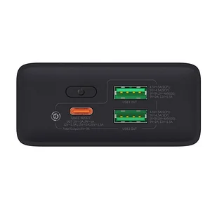 Baseus Adaman2 Powerbank 20000mAh 30W PPAD050001 z wyświetlaczem 2 x USB / 1x USB Typ C Power Delivery Quick Charge SCP czarny - Powerbanki - miniaturka - grafika 16