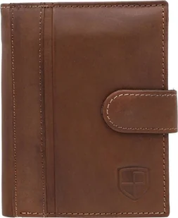 Peterson Skórzany męski portfel Peterson PTN N005L-PCA NoSize - Portfele - miniaturka - grafika 1