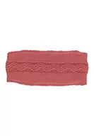 Ozdoby do włosów - Sterntaler Opaska na głowę dla dziewczynek, GOTS z dzianiny warkocza, zimowa opaska na głowę, wyściełana dżersejem (bio), różowy, 49 cm, 49, Różowy, 49 - miniaturka - grafika 1