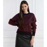 Swetry damskie - BOSS Sweter Fortan | Regular Fit | z dodatkiem wełny - miniaturka - grafika 1