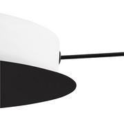 Lampy sufitowe - Leds-C4 C4 C4 Veneto lampa wisząca LED 5-punktowa czarna - miniaturka - grafika 1