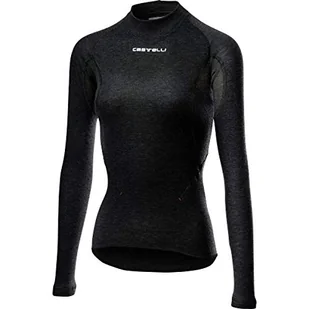 CASTELLI castelli Damska koszulka z długim rękawem Flanders 2 W, czarna, M A19547010-3 - Koszulki i topy damskie - miniaturka - grafika 1