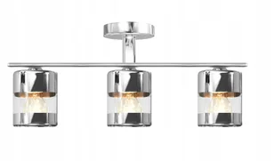 Lampa Wisząca,żyrandol Cool 1-502 Plafon Chrom - Lampy sufitowe - miniaturka - grafika 1