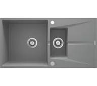 Zlewozmywaki - Deante Corio ZRC_S513 Granitowy Szary metalik mat - miniaturka - grafika 1