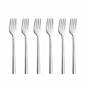 Zestaw Widelczyków Do Ciasta 6 Sztuk Victoria Villa Italia - Zestawy sztućców - miniaturka - grafika 1