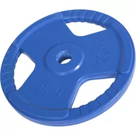 Obciążenia - Gorilla Sports Obciążenie Gumowane 20kg  grip 31mm kolor - miniaturka - grafika 1