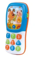 Zabawki interaktywne dla dzieci - Telefon zwierzątka PL/EN - Dumel - miniaturka - grafika 1