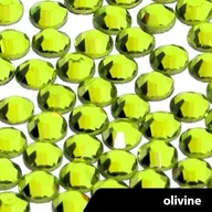 Ozdoby do paznokci - Cyrkonie do paznokci szklane ss3 olivine 1440 szt paczka - miniaturka - grafika 1