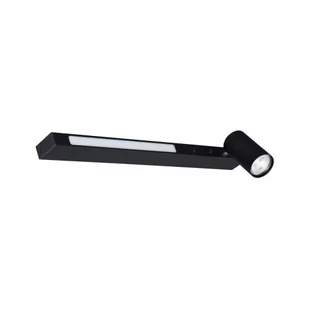 Mannari kinkiet 1xGU10+1xLED/8W czarny W230757202 - Lampy ścienne - miniaturka - grafika 1