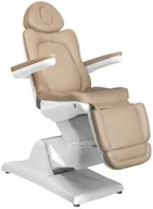 Fotele kosmetyczne - Fotel kosmetyczny elektr. azzurro 870 3 siln. cappuccino - miniaturka - grafika 1