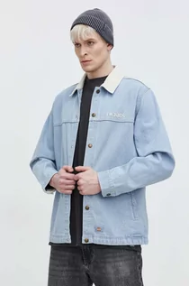 Kurtki męskie - Dickies kurtka jeansowa HERNDON JACKET męska kolor niebieski przejściowa DK0A4YQM - grafika 1