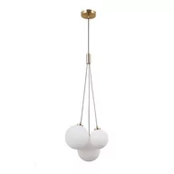 Lampy sufitowe - Perlos lampa wisząca 3-punktowa mosiądz miodowy PND-54456-3-HB - miniaturka - grafika 1