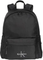 Plecaki - Calvin Klein Męski pogrubiony okrągły plecak LV04D3114G, czarny (czarny), jeden rozmiar, czarny (czarny), Jeden rozmiar, Plecak - miniaturka - grafika 1