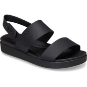 Sandały damskie - Crocs Sandały Damskie Lekkie Wygodne Brooklyn Backstrap Low 39-40 - miniaturka - grafika 1